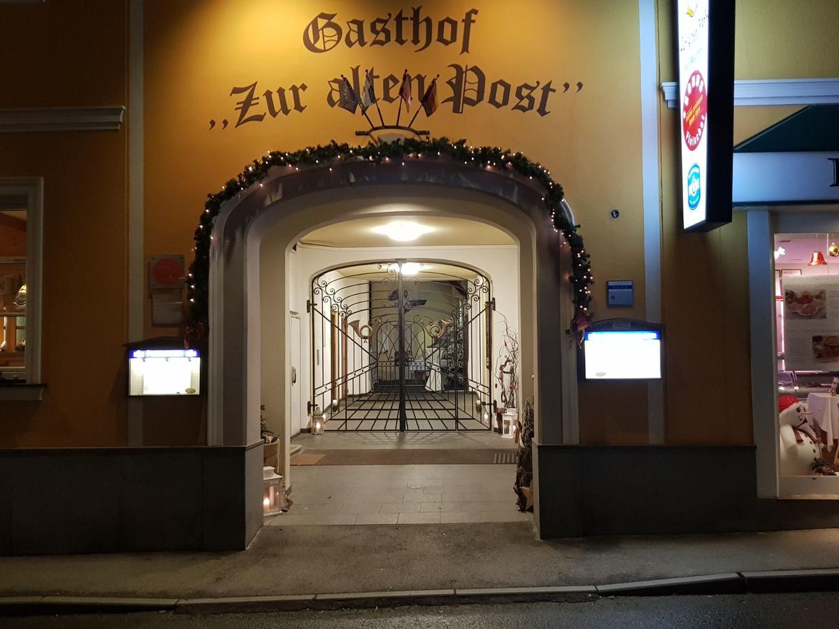 Schwanberg Hotel-Gasthof-Fleischerei - Zur Alten Post מראה חיצוני תמונה